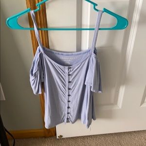 American Eagle cold shoulder top!